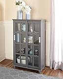 Sliding door bookcase