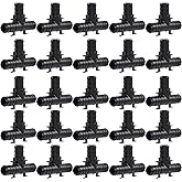 Sharkbite 1/2 Inch Poly Crimp Tee, Pack of 25, PEX Pipe, PE-RT, UP362
