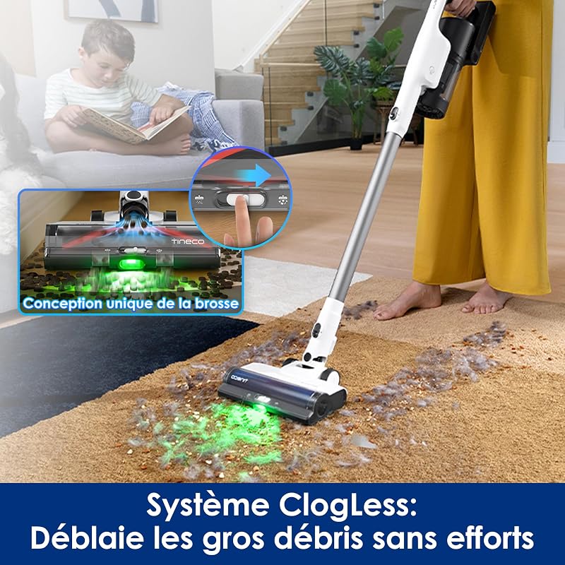 Pure One Station 5 Plus Aspirateur Auto-Vacuum Base 2,5L 70Min 175W