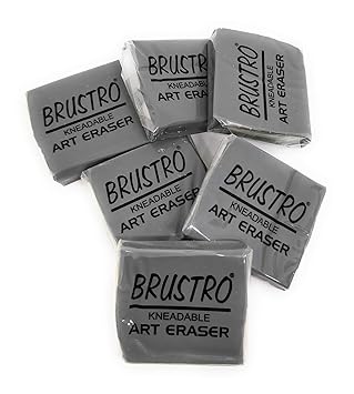 Brustro Kneadable Art Eraser (Pack of 6)