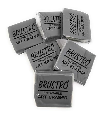 Brustro Kneadable Art Eraser (Pack of 6)