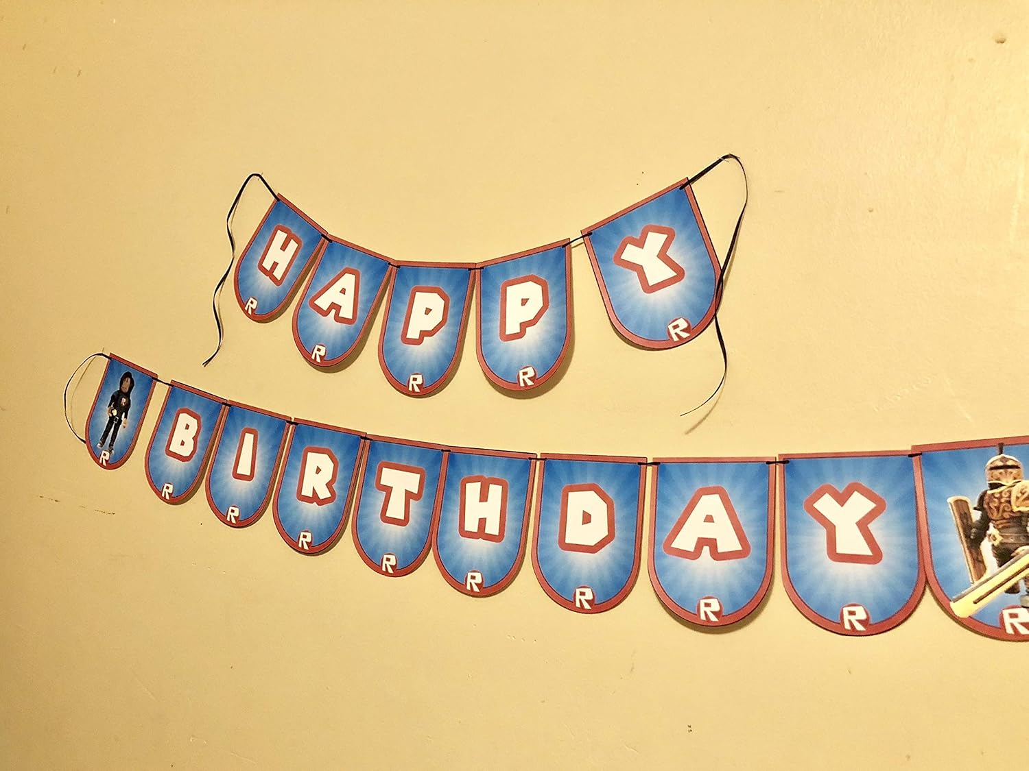 Amazon Com Roblox Happy Birthday Banner Roblox Party Supplies - amazon com roblox happy birthday banner roblox party supplies !   roblox party theme roblox decorations roblox party supplies handmade