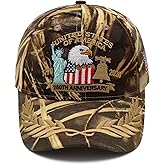 250 Anniversary USA Hat United States 250th Year American Anniversary Hat Patriotic Embroidered Baseball Caps for Men Women