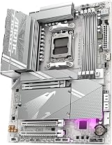 GIGABYTE X870 AORUS ELITE WIFI7 ICE Motherboard AM5 Ryzen 9000 16+2+2 VRM view 4