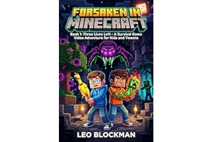 Forsaken in Minecraft: Book 1: Three Lives Left - A Survival Game Video Adventure for Kids and Tweens