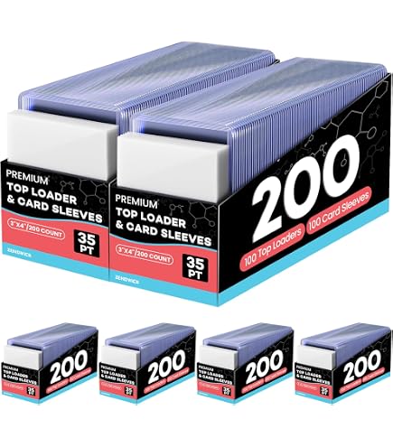 thumbnail image 2 of Ultra PRO 3x4 Card Savers – Sealed Case Of 40 Packs (1000 Total Rigid Top Loaders) – Clear Plastic 2 of 5