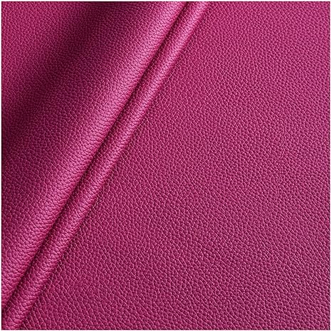 Amazon Co Jp 合皮 フェイク レザー 生地 138x100cm 防水 柔らかめ 1 2mm厚さ ハンドメイド Diy 製作 手作り革小物 バイクシート 車シート 補修 張り替え Color Rosy Red54 ホーム キッチン