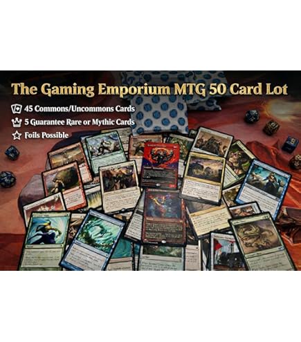 mtg card purchase Amazon.com: Magic the Gathering 50 Cards Includes 25+ Rares/Uncommons MTG  Cards Collection Foils & mythics possible! : Toys & Games