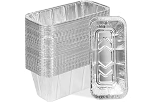 50-Pack Grease Cup Liners for Blackstone - Heavy-Duty Aluminum Foil Drip Pan for Blackstone 17 22 28 36 Inch Griddles Accesso