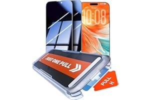 TORRAS Uncrackable 9H+ for iPhone 17 Pro Max Privacy Screen Protector, 12FT Military-Grade Anti Shatter, Top 25° Anti Spy, Da