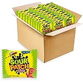 SOUR PATCH KIDS Soft & Chewy Candy, Bulk Candy, 140 Snack Packs