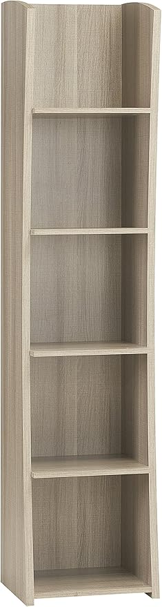 Gami Bookcase Grey Ash Effect Amazon Co Uk Kitchen Home