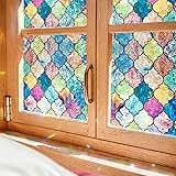 ADD.HERES Window Privacy Film, Stained Glass
