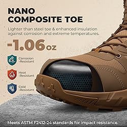 NORTIV 8 Men's Composite Toe Work Boots