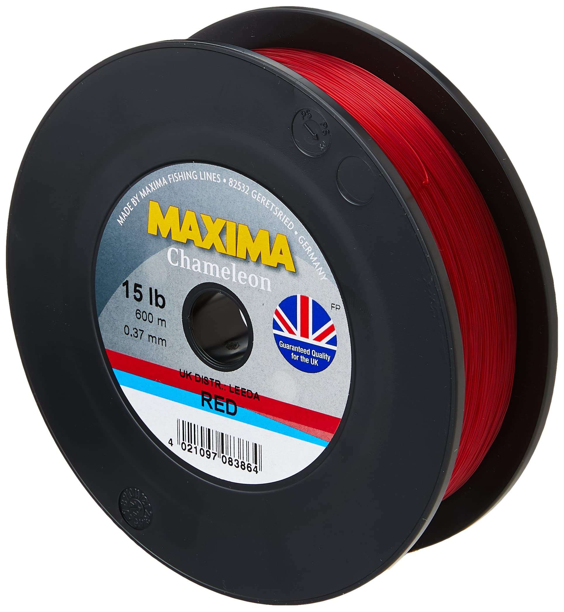 Maxima RED 600m Bulk SPL 15LB Spool