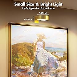 3Pcs Battery Operated Picture Light, Magnetic Led