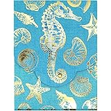 パンチスタジオ ミニノートパッド （タツノオツトシゴ×ブルー） ハイタイド 44607