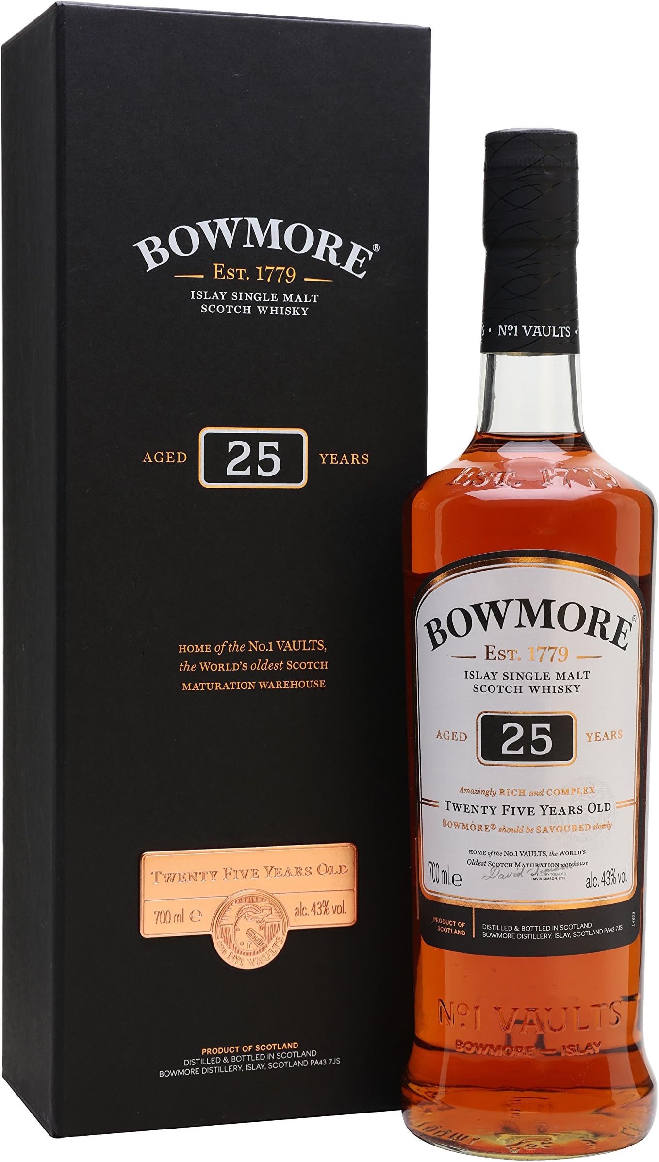 Bowmore 25 Year Old / 70cl