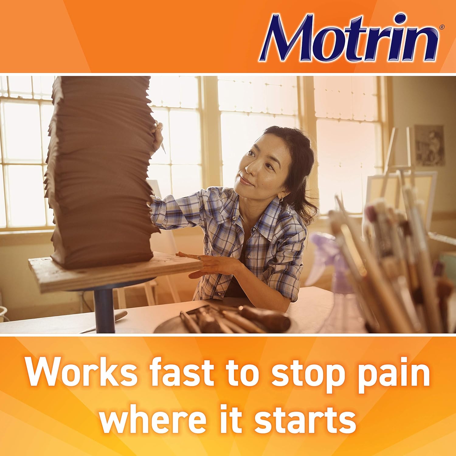 Motrin IB, Ibuprofen 200mg Tablets for Fever, Muscle Aches, Headache & Back Pain Relief, 225 ct.: Health & Personal Care