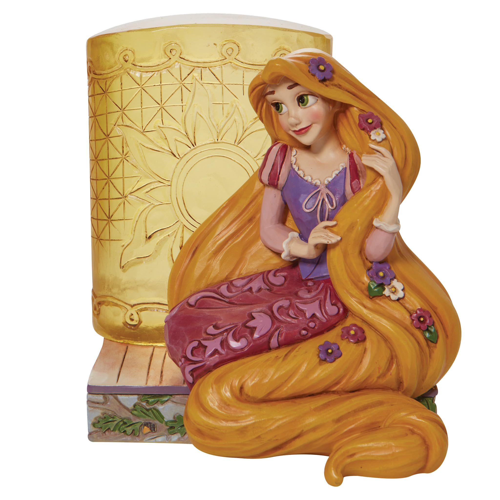 Enesco Jim Shore Rapunzel With Lantern Figurine Figurine