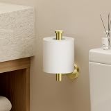 KES Brushed Brass Wall Mounted Toilet Roll Holder SUS304 | A2175S12-BZ view 5