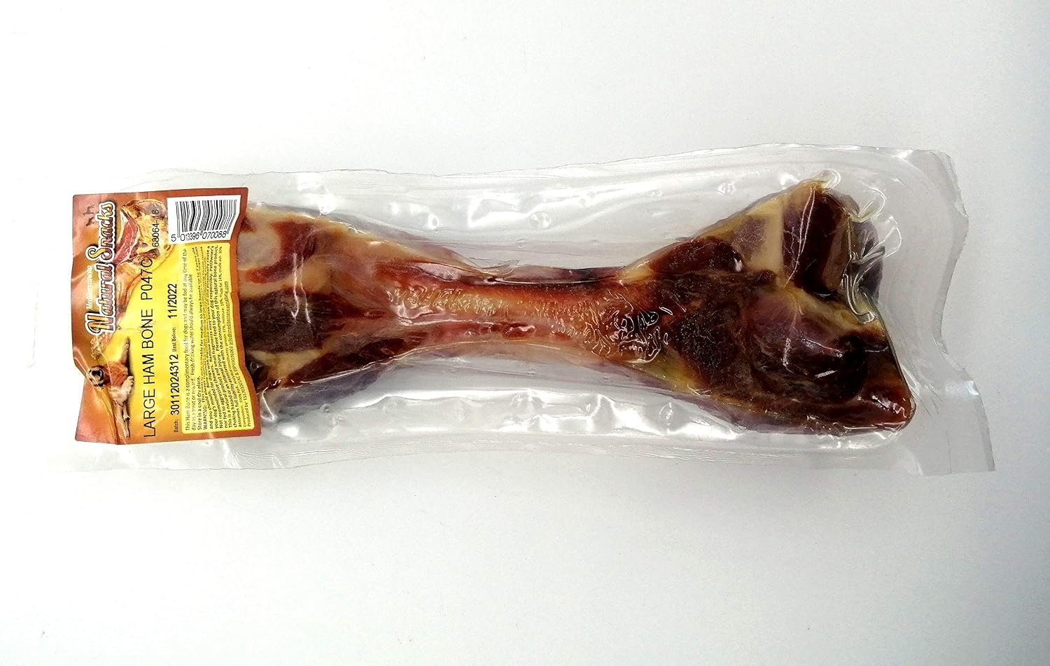 Favour Natural Large Ham Bone Chew Treat for Dogs, 372 g (Pack of 1) - Image 4