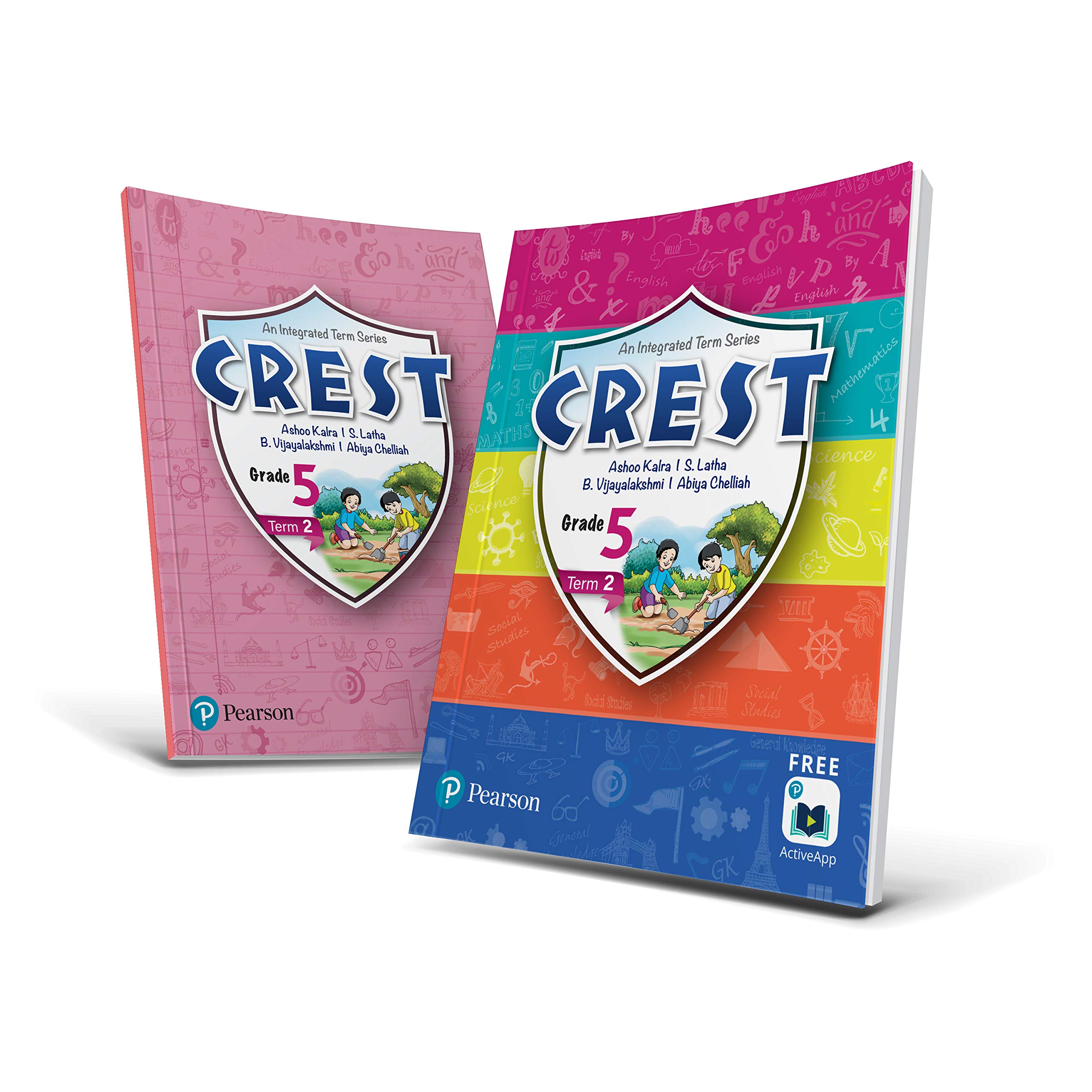 Crest |Class 5 Term 2| CBSE & State Boards | Combo of English, Mathematics, EVS,Science, Social Studies and General Knowledge Crest |Class 5 Term 2| CBSE & State Boards | Combo of English, Mathematics, EVS,Science, Social Studies and General Knowledge