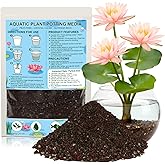 Aquatic Plant Soil for Water Lily &amp; Lotus &ndash; Clay-Based, Nutrient-Rich Pond Plant Growing Medium, Ideal for Small Ponds &amp; Water Gardens, Safe for Fish &amp; Aquatic Life 4LB