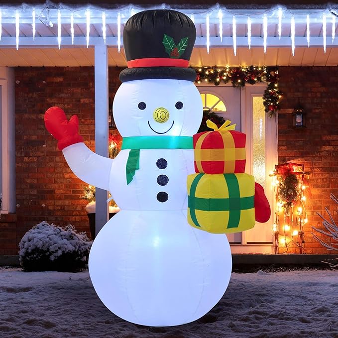 Joiedomi Christmas Inflatable Decoration 5 FT Snowman