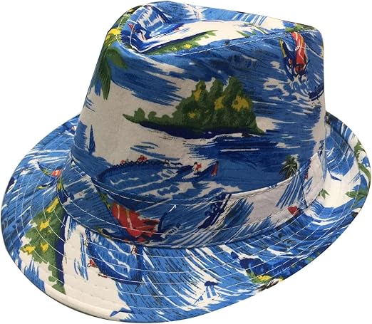 hawaiian fedora hat