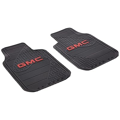Plasticolor 001457R01 GMC Factory Floor Trim-to-Fit Left and Right Universal Floor Mat - Set of 2