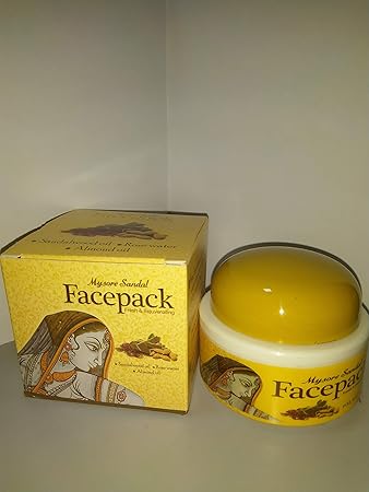 Mysore Sandal Facepack Fresh Rejuvenating For All Type Skin Amazon In Beauty