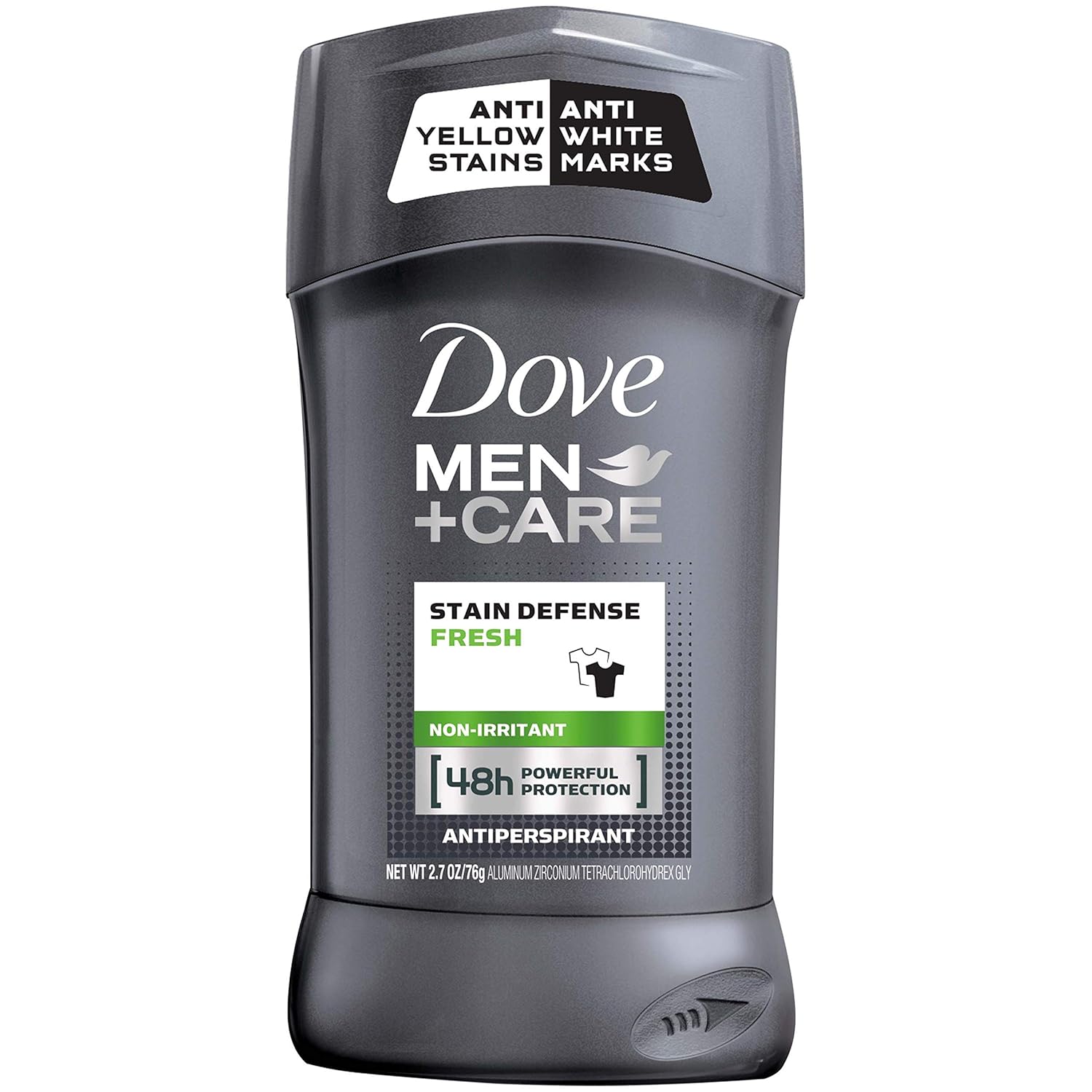 Amazon Com Dove Men Care Stain Defense Antiperspirant Deodorant Stick Fresh 2 7 Oz Beauty