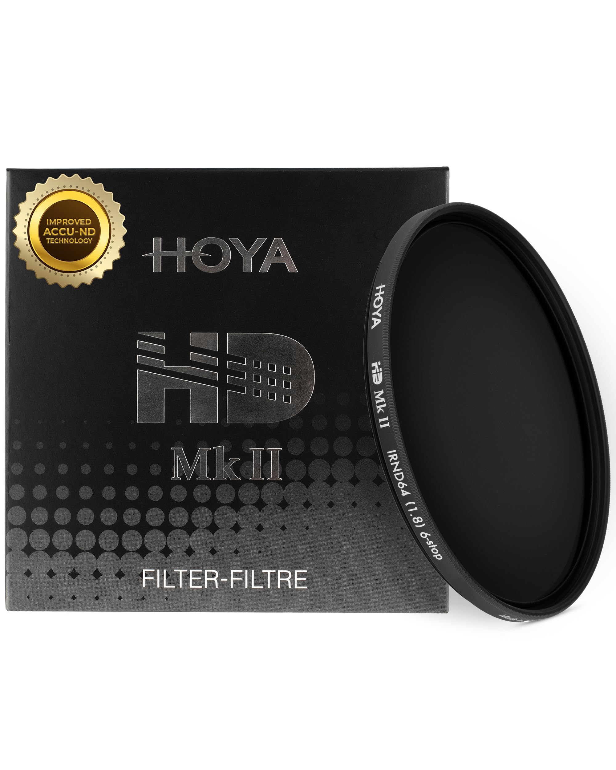 HOYA HD MkII Neutral density filterIRND64 (1.8) ø62 mm — image 1