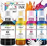 Welacer Sublimation Ink 440ML Autofill Bottles
