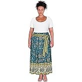 City Chic Women's Plus Size Skirt - Sable Border