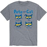 Pete the Cat - Meet Me at The Library - Men's Short Sleeve Graphic T-Shirt