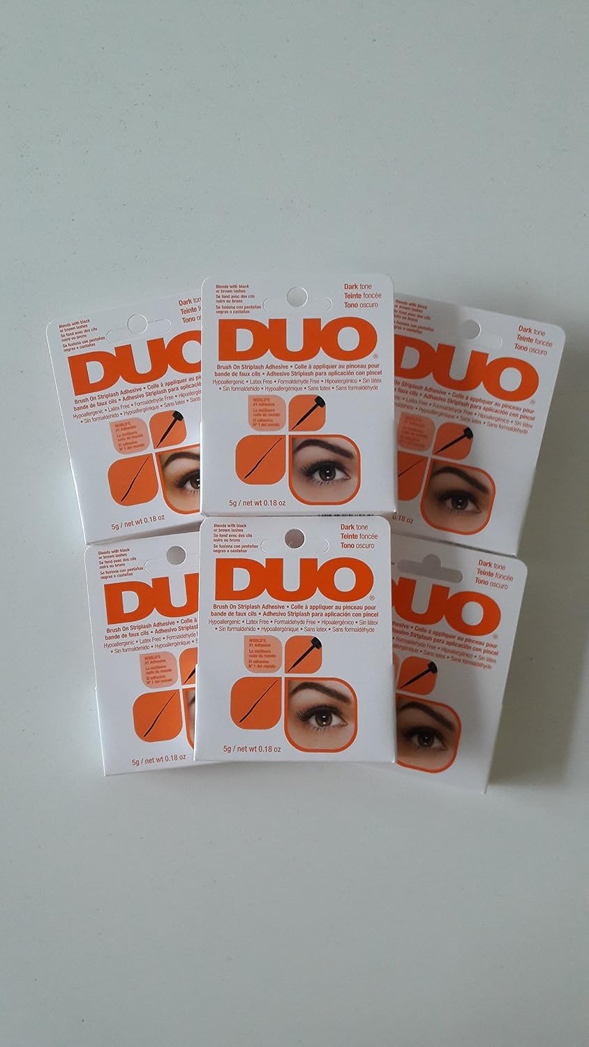 Duo Brush Adhesive, 5 g, Black, Pack of 6 - Image 3