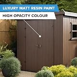 Resincoat Garden Shed Paint Luxury Resin 5Kg Oak Brown 1 Coat view 2