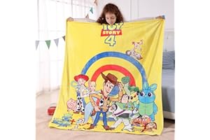 MEIKADU Kids Flannel Cowboy 50'' × 60'' Throw Blanket for Indoor and Outdoor Use, Super Soft Cozy Plush Blanket for Bedroom Couch Travel,Gifts for Girls Boys