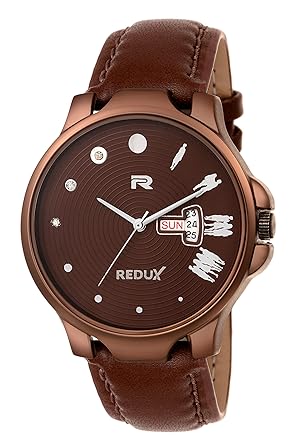 Redux Analogue Brown Dial Mens & Boys Watch RWS0174S