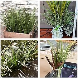 Artificial Shrubs Bushes Fake Plastic Tall Wheat