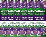 Zoflora Midnight Blooms 6pc x 250ml All Purpose Disinfectant 99.9%