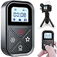 Smart Wireless Remote Control for GoPro - Camera Controller for GoPro Hero 13 12 11 10 9 8 GoPro Max LCD Display Magnet Charger Port Wrist Strap for Go Pro Accessories Camera Black (T10)