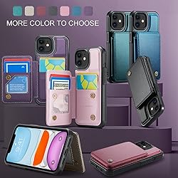Vinich for iPhone 11 Wallet Case with Card