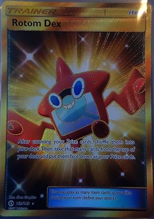 Amazon ポケモンカードゲーム 英語版 ロトム図鑑 Pokemon Rotom Dex