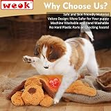WEOK Heartbeat Puppy Toy Comfort Cuddler Pillow Anxiety Relief Calming view 4