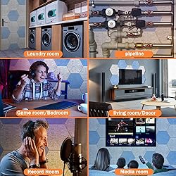 DEKIRU Self Adhesive Soundproof Foam Panels 18