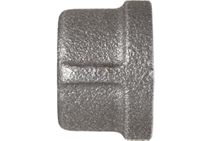 ANVIL INTERNATIONAL Anvil 8700132254, Malleable Iron Pipe Fitting, Cap, 3/4" NPT Female, Black Finish