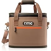 RTIC Ultra-Tough Soft Cooler 30 Can, Insulated Bag Portable Ice Chest Box for Lunch, Beach, Drink, Beverage, Travel, Camping, Picnic, Car, Trips, Floating Cooler Leak-Proof with Zipper